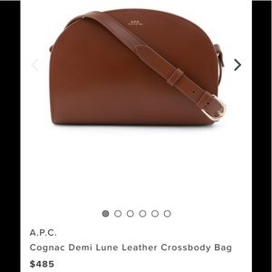 A.P.C. Demi-lune crossbody bag